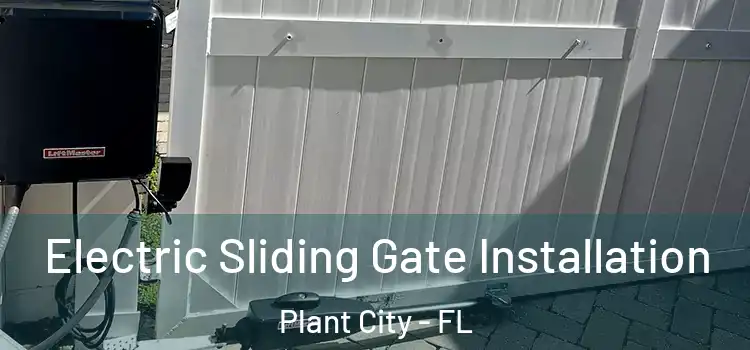 Electric Sliding Gate Installation Plant City - FL